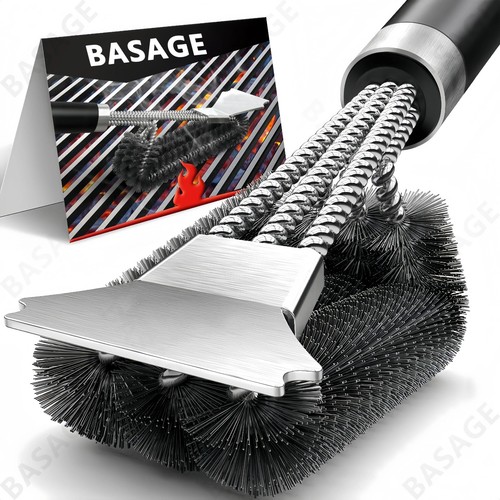 Safe grill brush - safe,