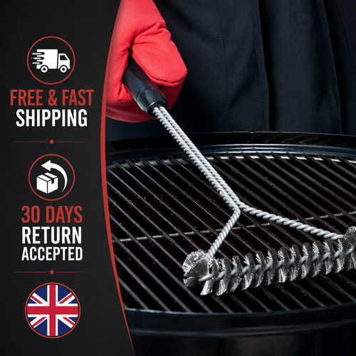Bbq grill brush - bbq, stainless