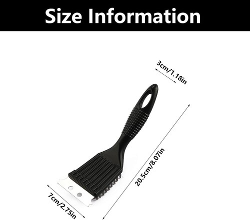 Bbq grill brush stainless - grill,