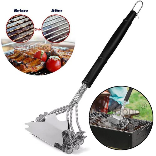 Safe bbq grill brush - bbq,