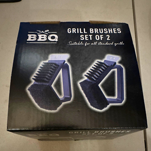 Bbq grill cleaning brush set - cleaning, 2
