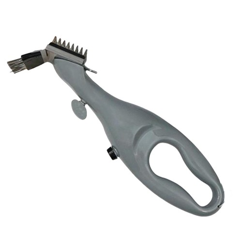 Stainless steel bbq brush - stainless,