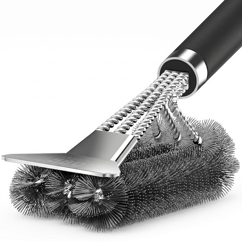 Bbq grill cleaning brush - cleaning,