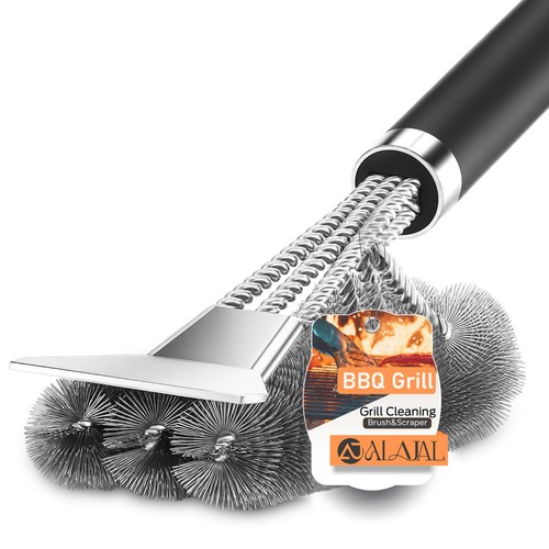 Bbq grill cleaning brush - bbq, &