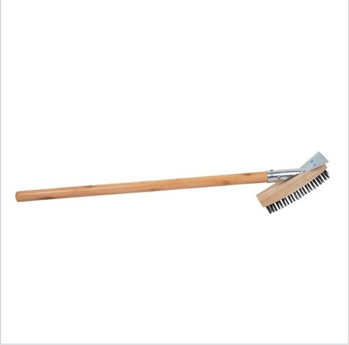 Heavy duty grill brush with - duty,