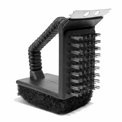 Bbq grill cleaning brush 3 - grill,